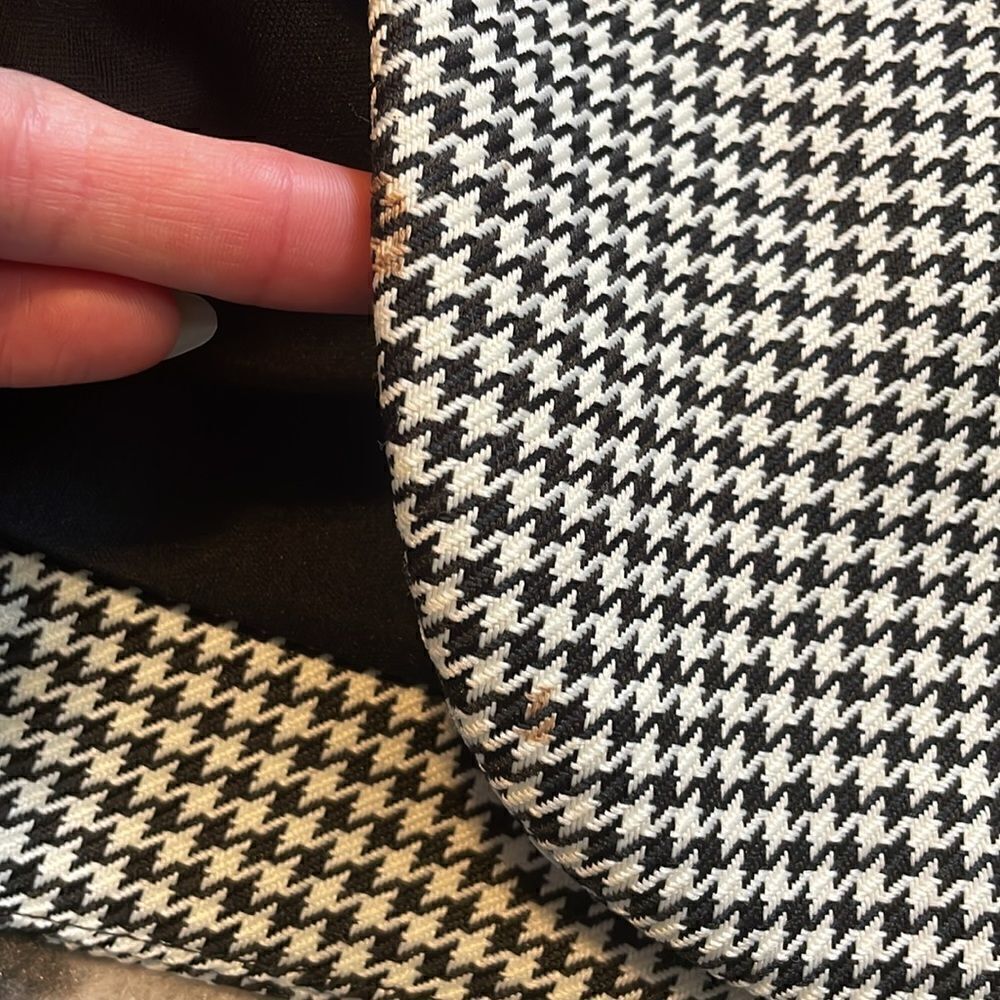 Jason Wu Houndstooth Plaid Mini Dress S - Picture 5 of 5